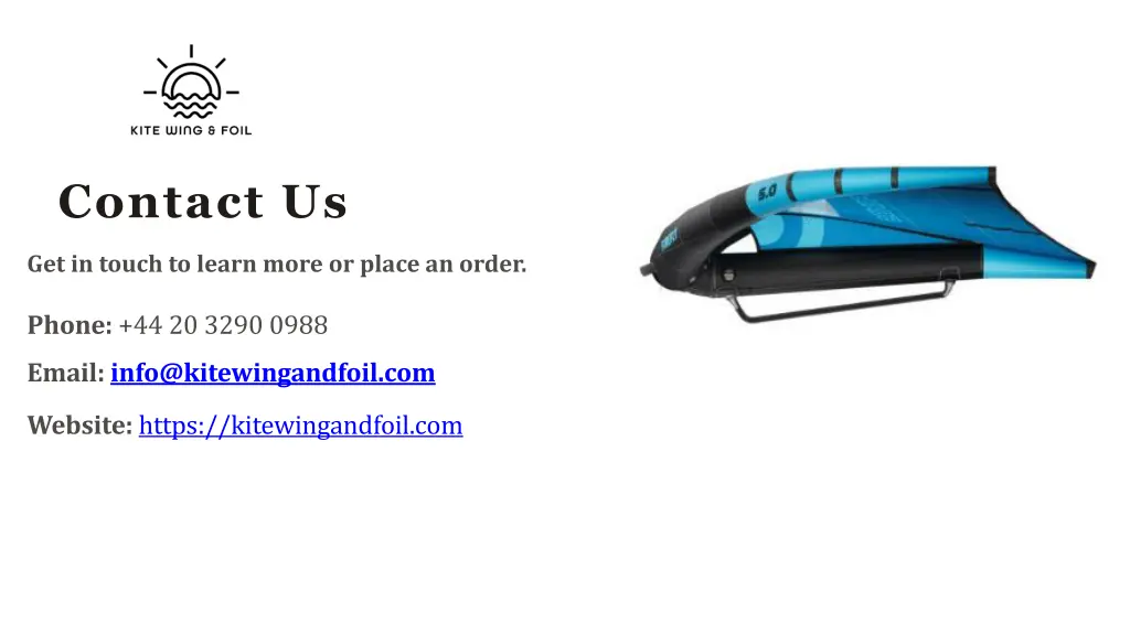 contact us