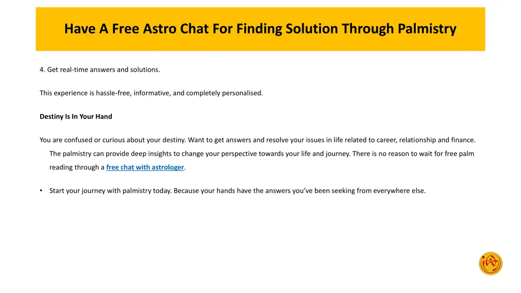 have a free astro chat for finding solution 5