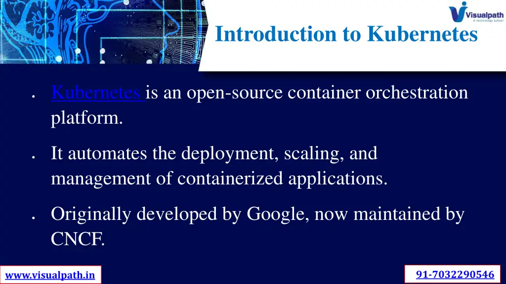 introduction to kubernetes