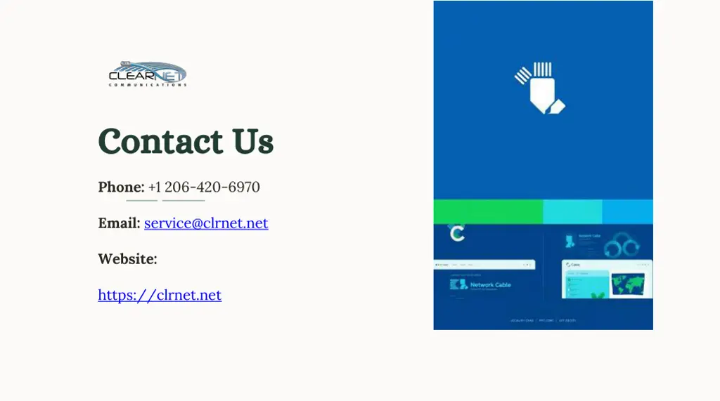 contact us