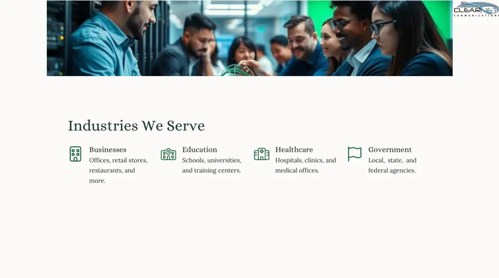 industries we serve