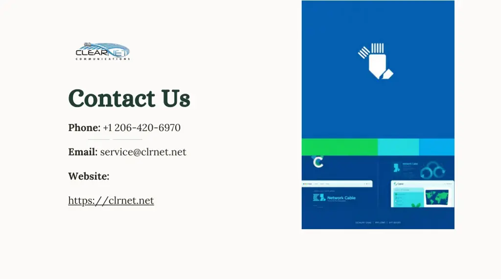 contact us