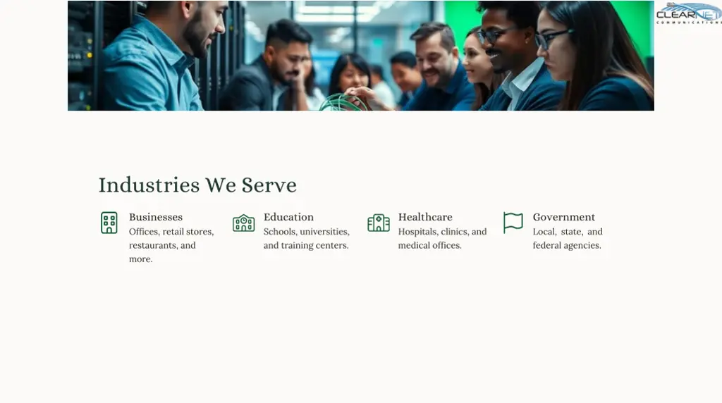 industries we serve