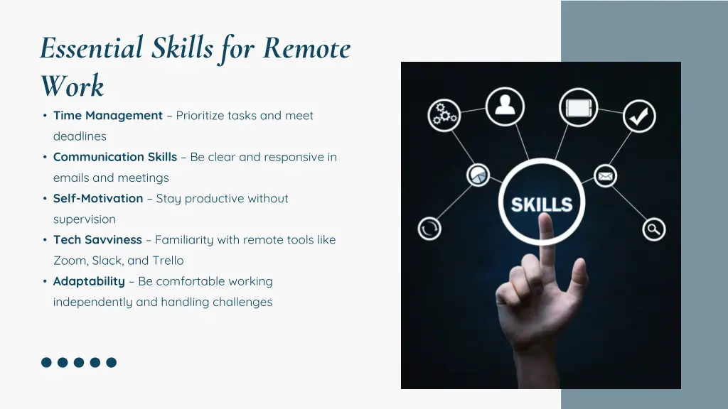 essential skills for remote work time management