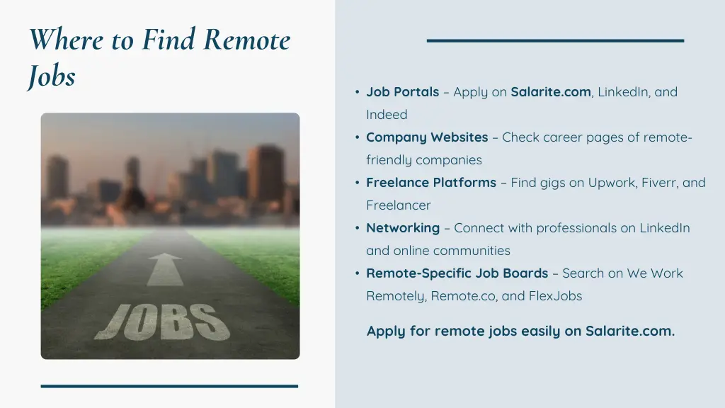where to find remote jobs