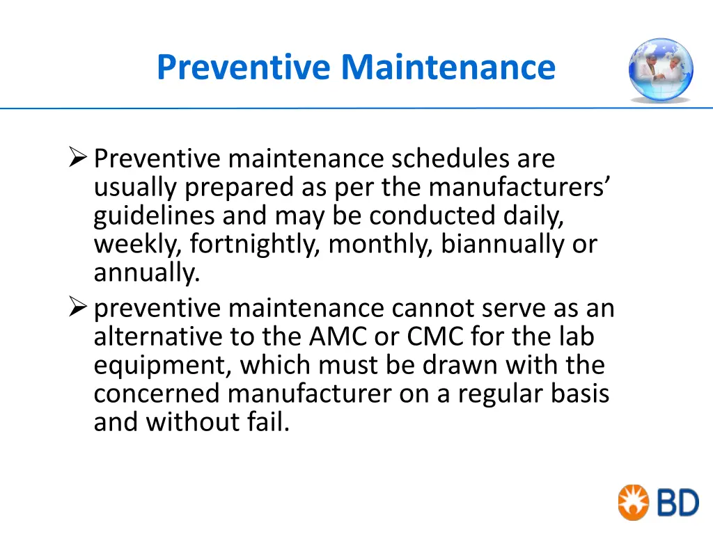 preventive maintenance 1