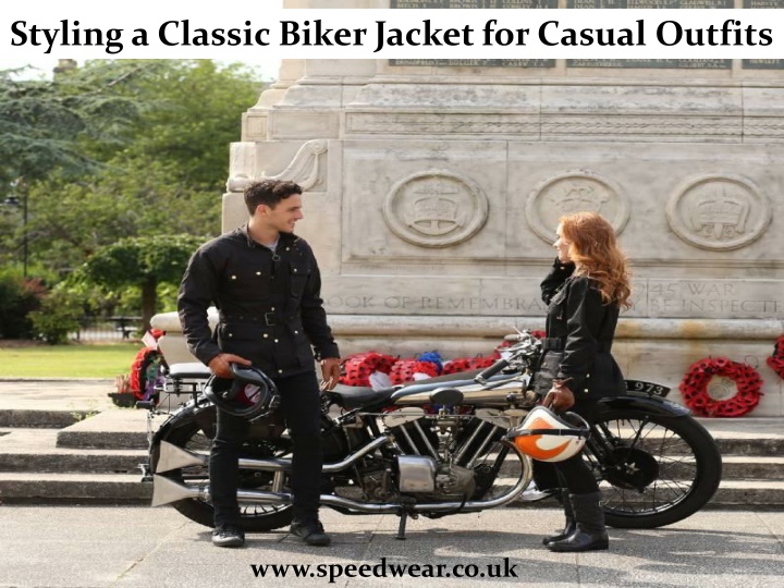 styling a classic biker jacket for casual outfits