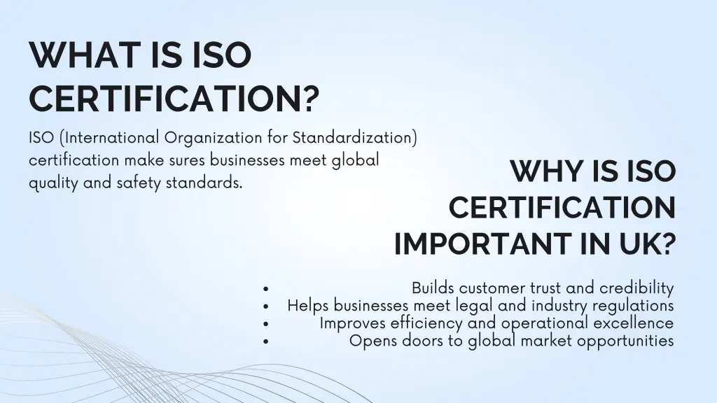 what is iso certification
