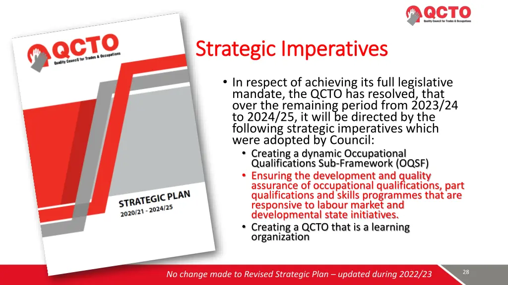 strategic imperatives strategic imperatives