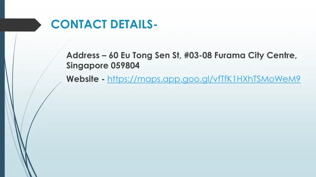 contact details