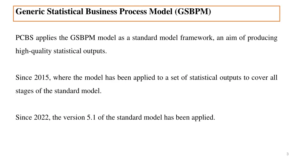 generic statistical business process model gsbpm