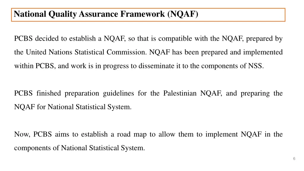 national quality assurance framework nqaf