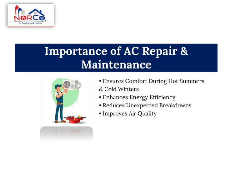importance of ac repair maintenance