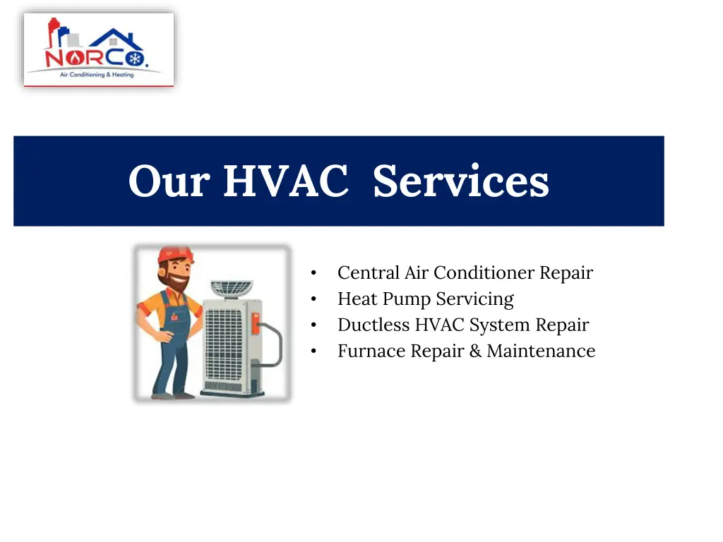 our hvac services