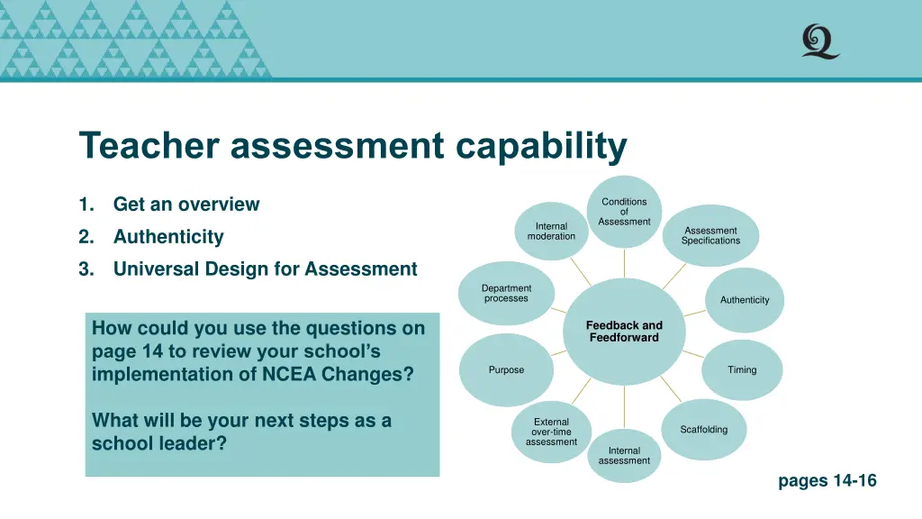 teacher assessment capability