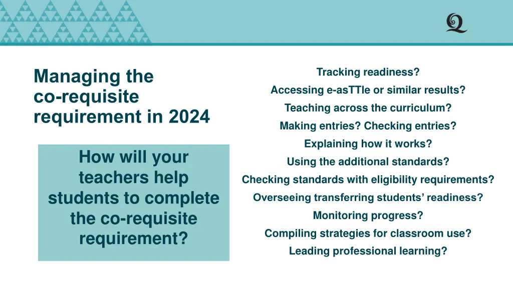 tracking readiness accessing e asttle or similar