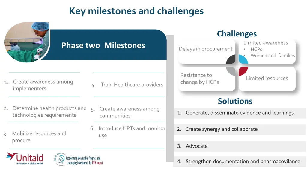 key milestones and challenges 1