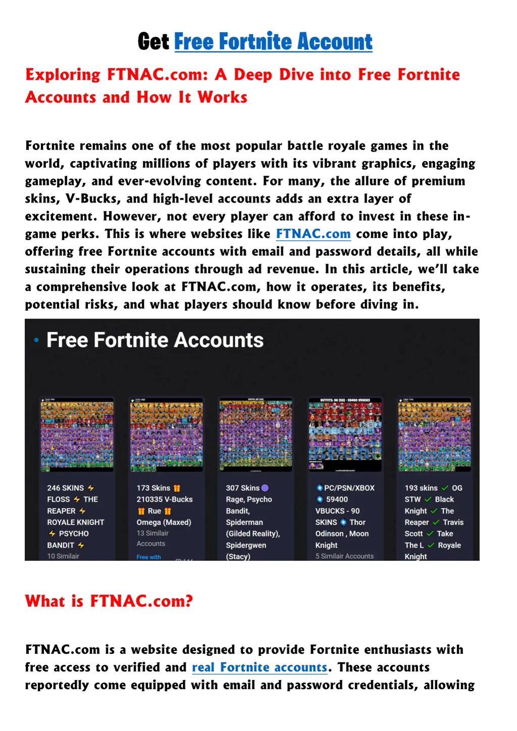 exploring ftnac com a deep dive into free