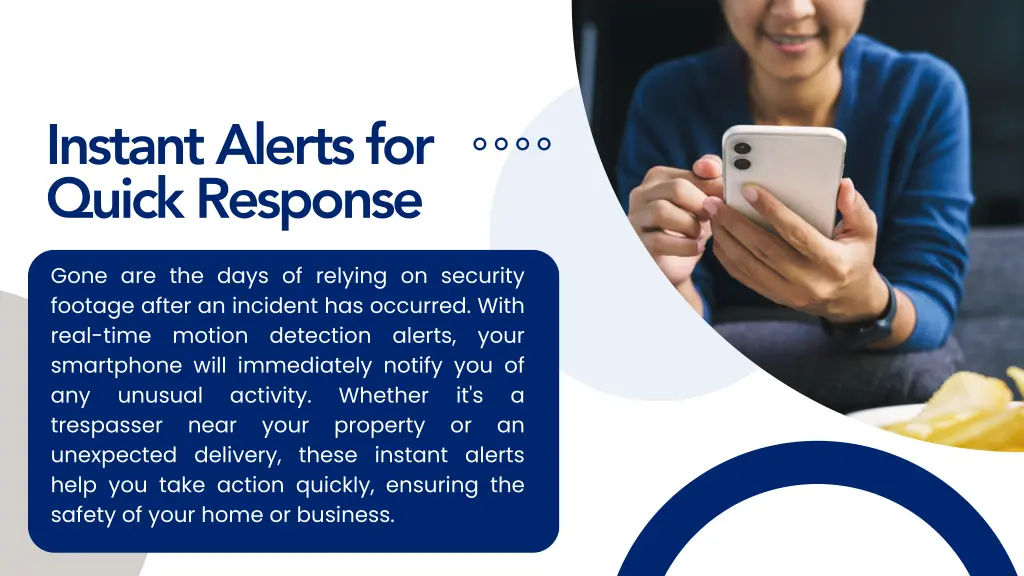 instant alerts for quick response