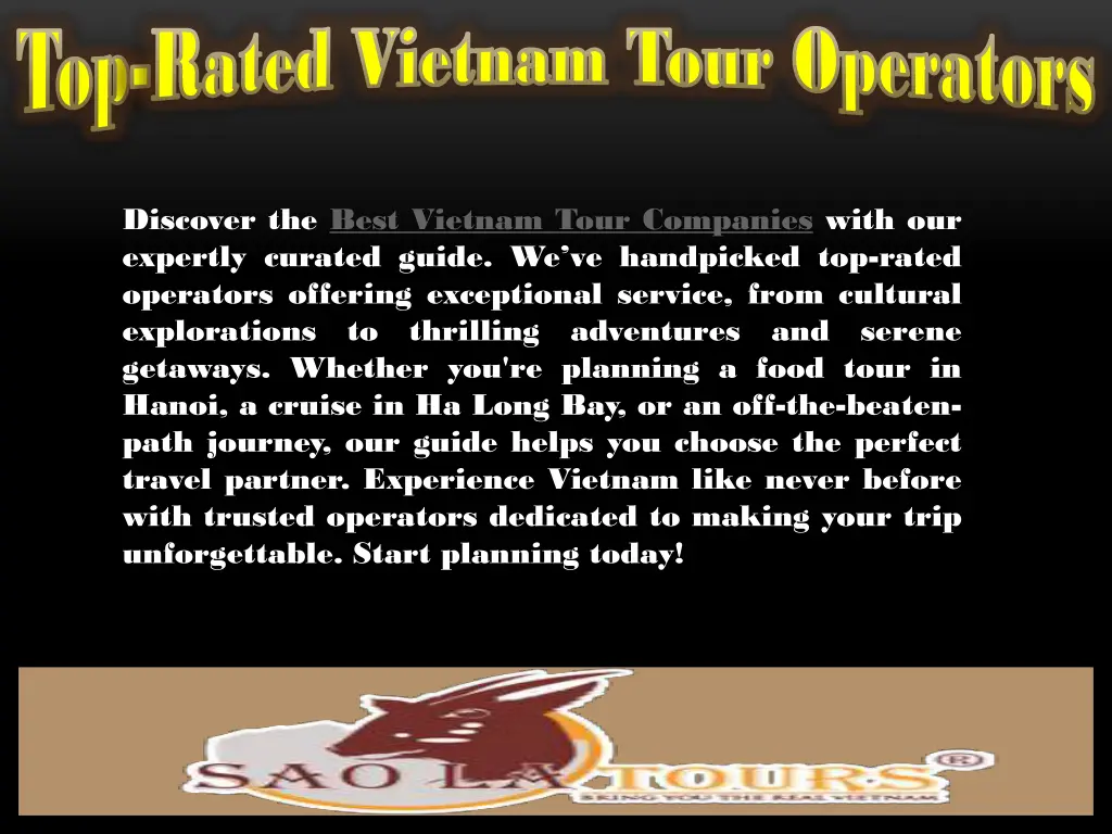 rated vietnam tour operators rated vietnam tour 3