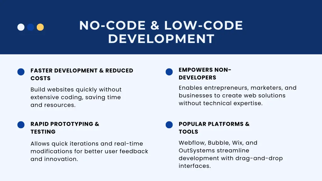 no code low code development