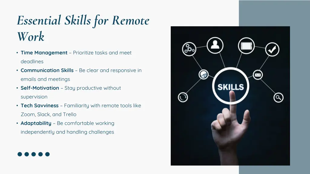 essential skills for remote work