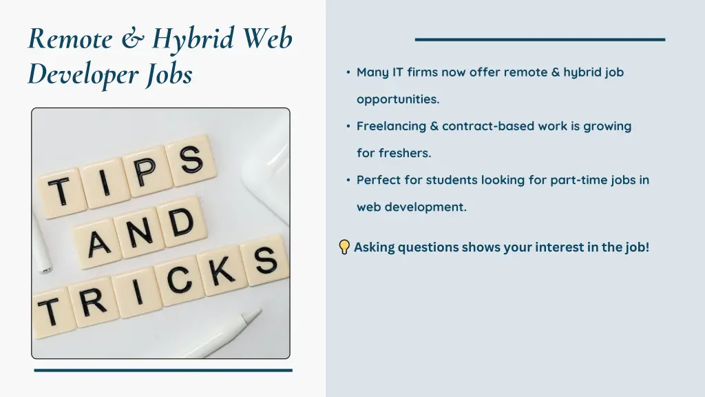 remote hybrid web developer jobs