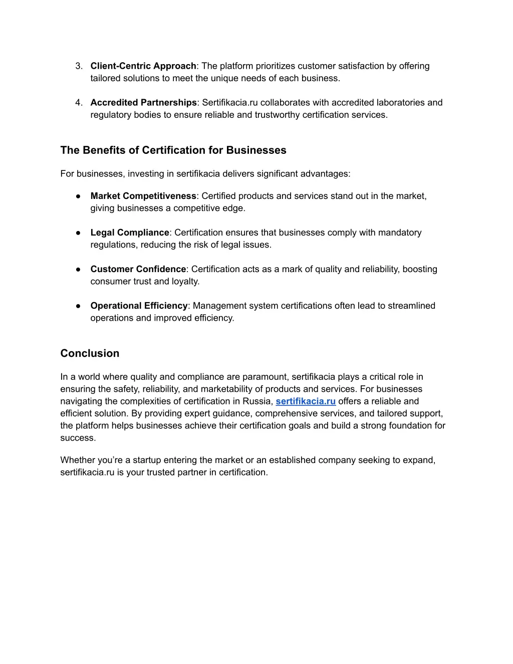 3 client centric approach the platform