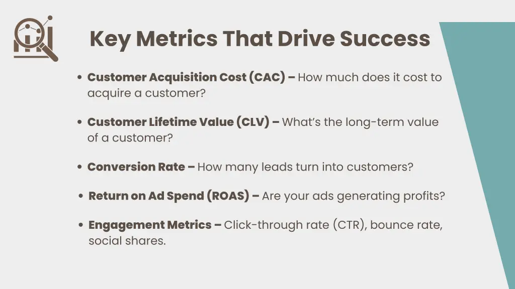 key metrics that drive success
