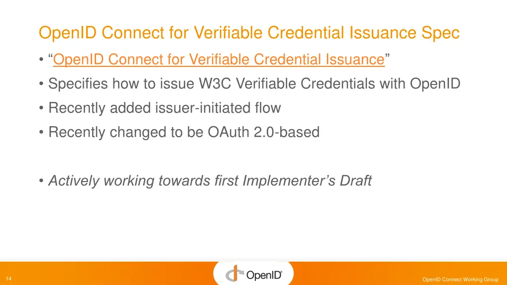 openid connect for verifiable credential issuance