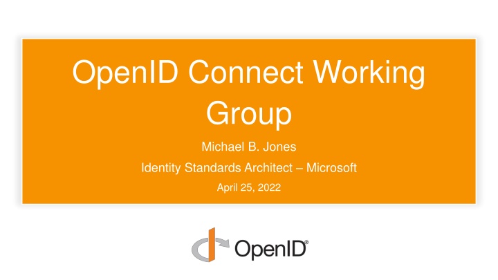 openid connect working group