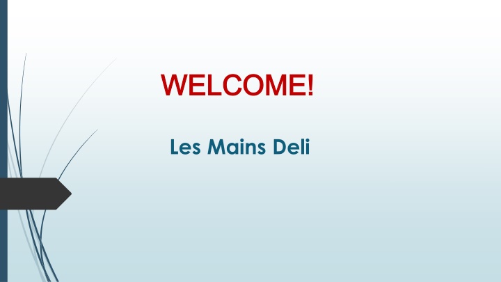 welcome welcome