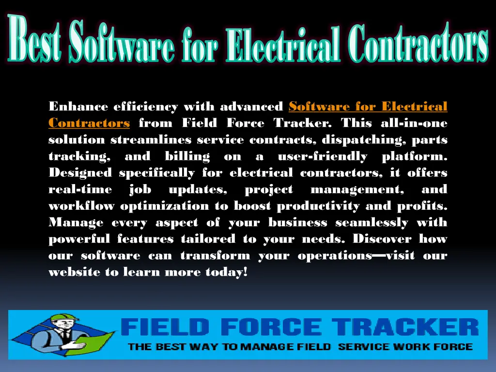 best software for electrical contractors best 3