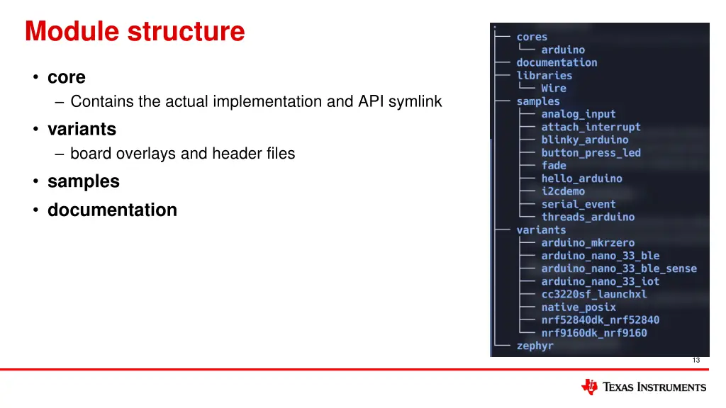 module structure