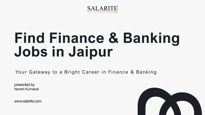 find finance banking jobs in jaipur e