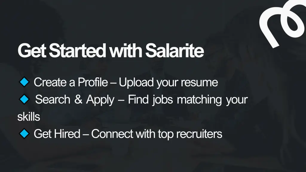 get started with salarite