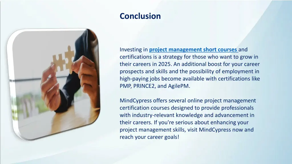 conclusion