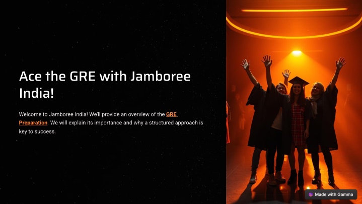 ace the gre with jamboree india