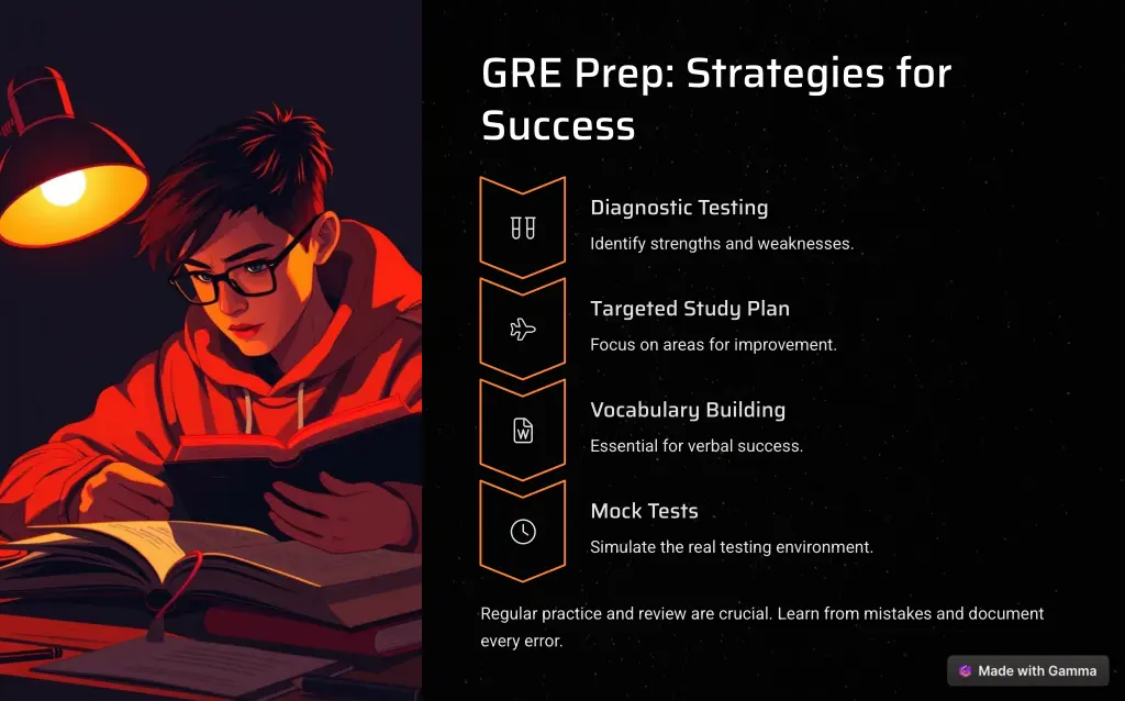 gre prep strategies for success