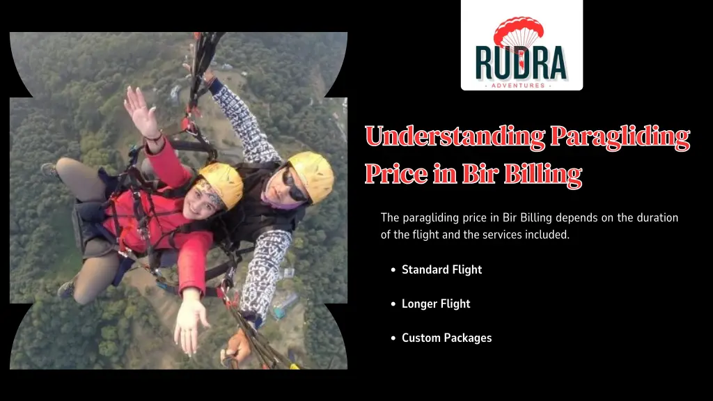 understanding paragliding price in bir billing