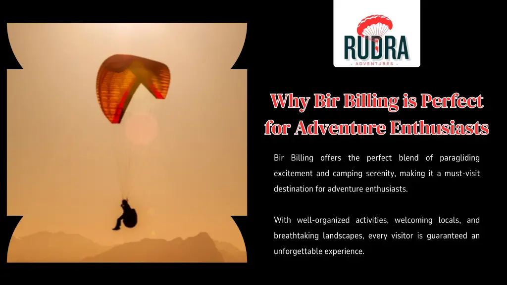 why bir billing is perfect for adventure