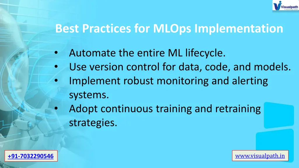 best practices for mlops implementation
