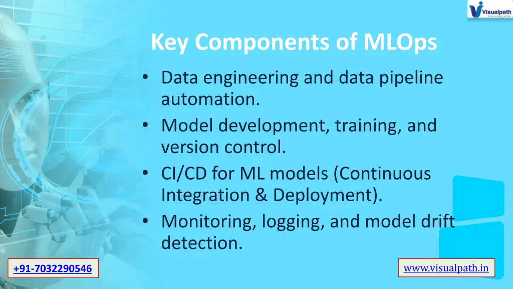 key components of mlops data engineering and data