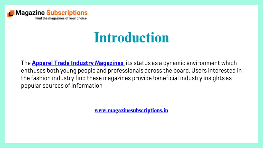 introduction