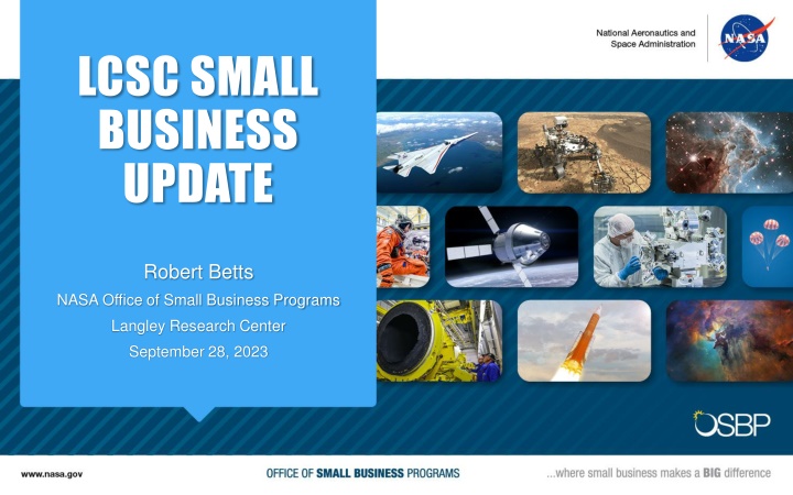 lcsc small business update