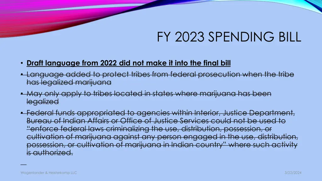 fy 2023 spending bill