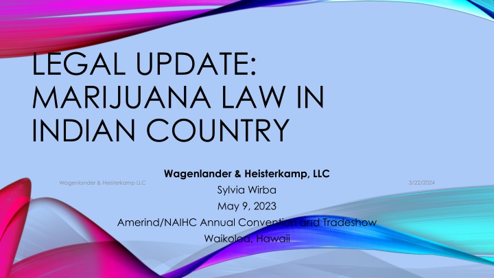 legal update marijuana law in indian country