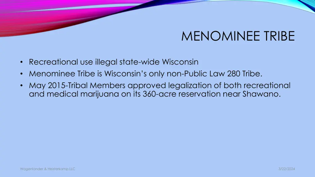 menominee tribe