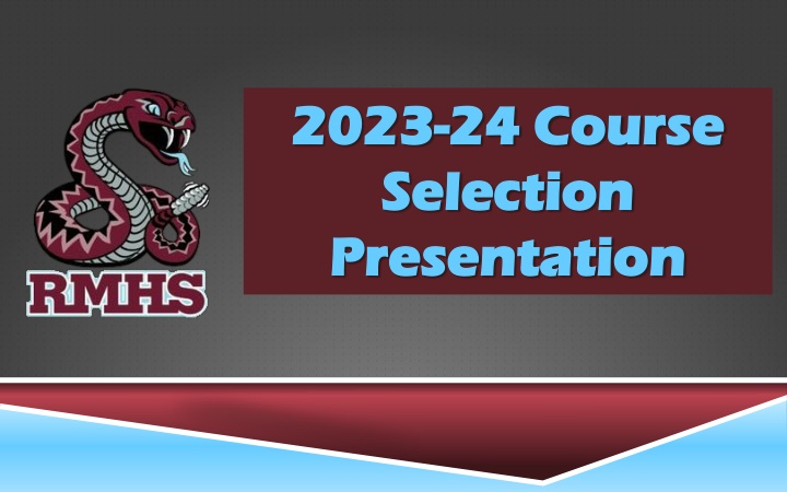 2023 2023 24 course 24 course selection selection