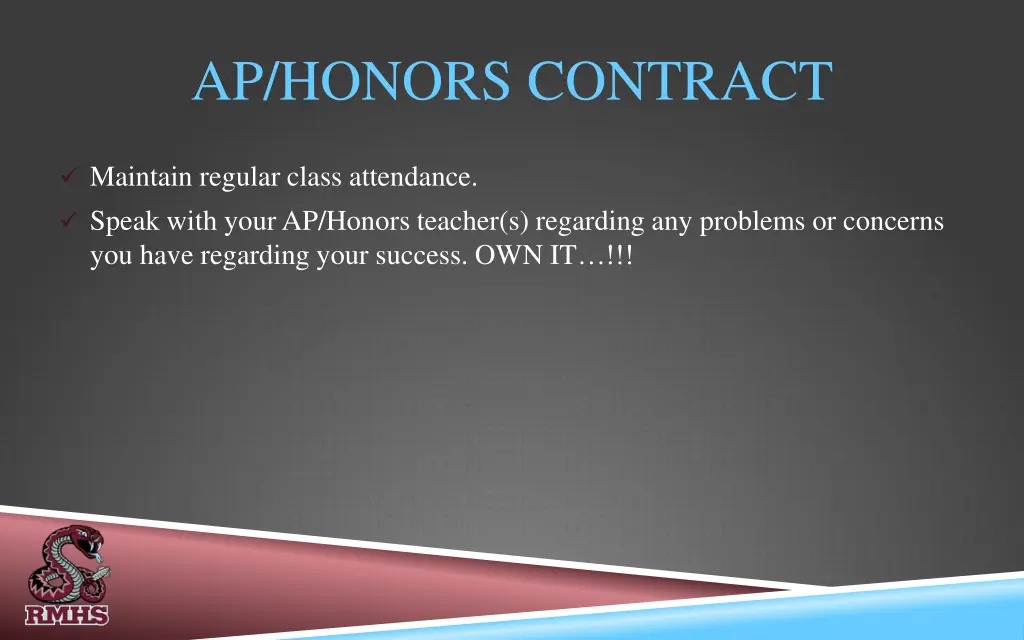 ap honors contract 1